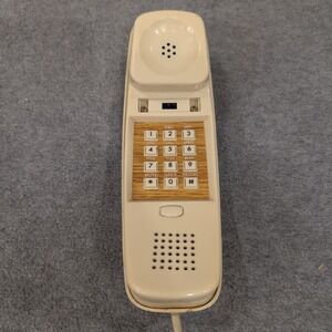 Vintage AIRMATE Beige Dial Push Button Telephone Retro Home Office Desk Phone